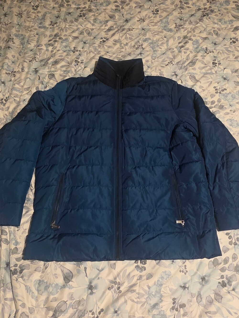 Weatherproof Navy Blue Men's Puffer Jacket